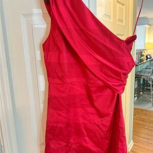 Line and Dot Harles Mini Dress in Red from Revolve